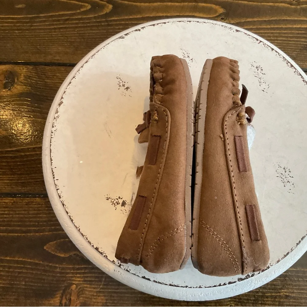 Target Brown Moccasins with Plush Lining